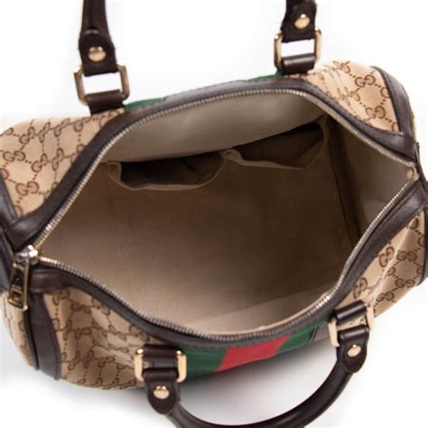 vintage gucci carry on|authentic pre owned gucci handbags.